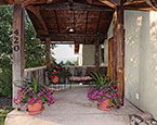 Front entry patio 