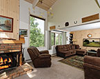 Living room with view 