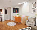 Open kitchen/dining areas 