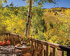 Sunny deck off of great room 