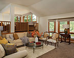 Living room with views toward Fanny Hill 